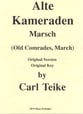 Alte Kameraden/Old Comrades March Concert Band sheet music cover